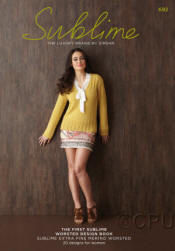 Sublime Extra Fine Merino Worsted Aran Pattern Books