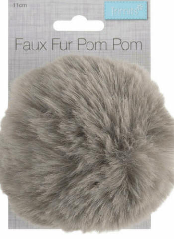 Mink Faux Fur 11cm PomPom