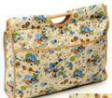 Beige with Button Print Craft Bag