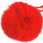 11cm and 6cm Red PomPom