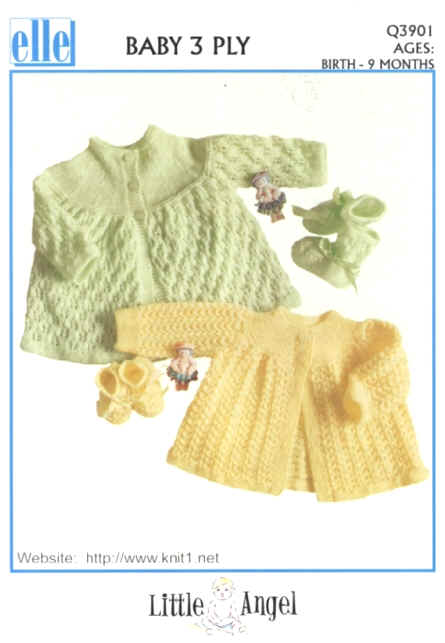 babies matinee set with booties 