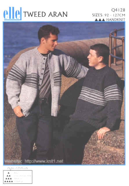 Mens Cardigan and Pullover