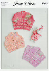 James C.Brett Baby Pretty Print DK Patterns