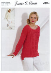 James C.Brett Glisten DK Patterns
