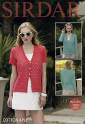 Sirdar Cotton 4ply Patterns
