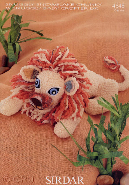 Knitted Lion