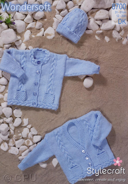  Babies Cardigans and Hat