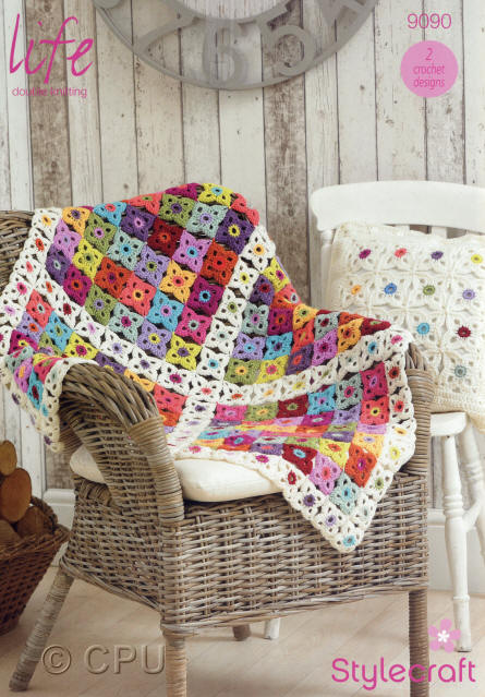 Crochet Cushions and Blankets