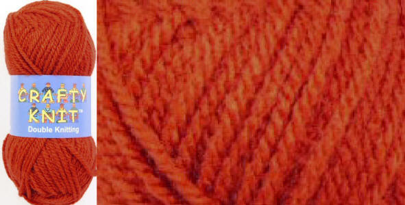 Crafty Knits - Burnt Orange (423)